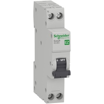 Изображение товара Schneider Electric EASY 9 Дифференциальный автоматический выключатель 1П+Н 25А 30мА C A 18мм