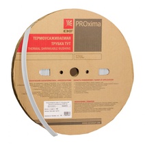 Изображение товара EKF PROxima Термоусаживаемая трубка ТУТ нг 10/5 белая рулон. Изображение товара EKF PROxima Термоусаживаемая трубка ТУТ нг 10/5 белая рулон.