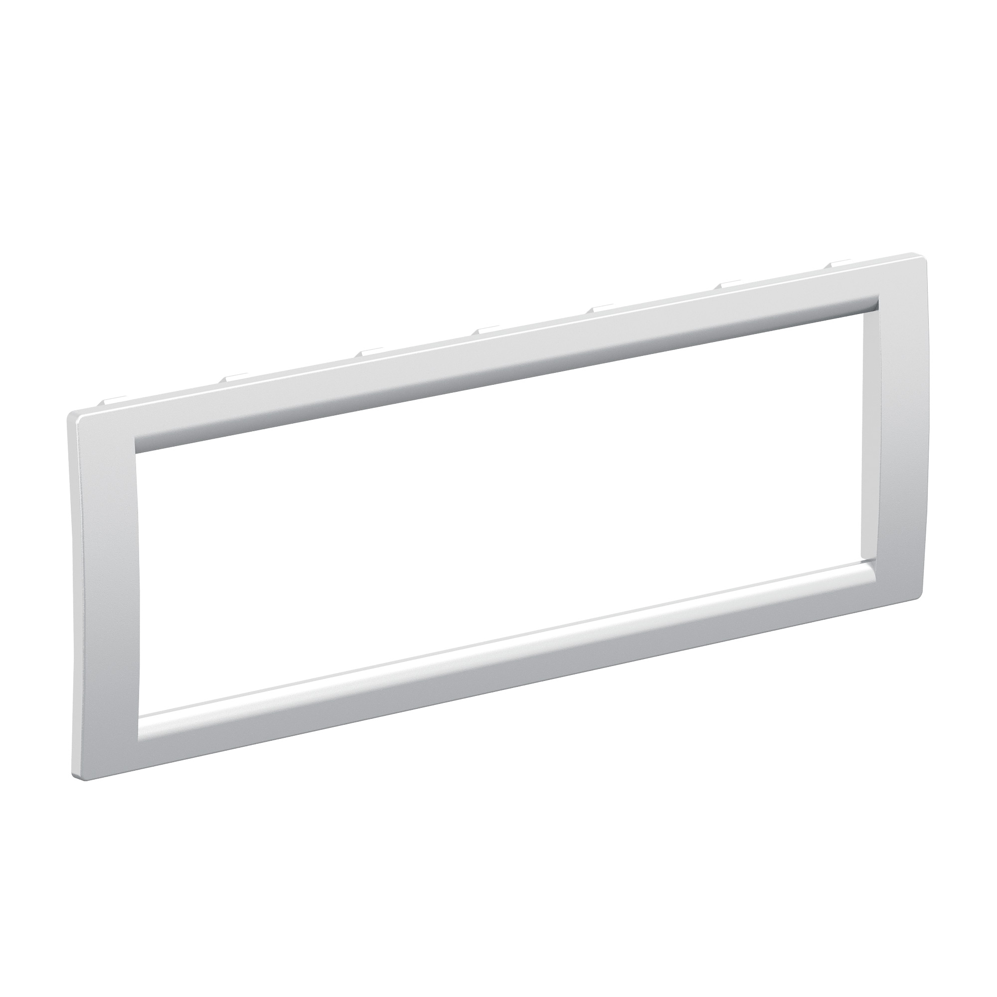 Изображение товара DKC Рамка универсальная на 6 модулей, цвет серый металлик