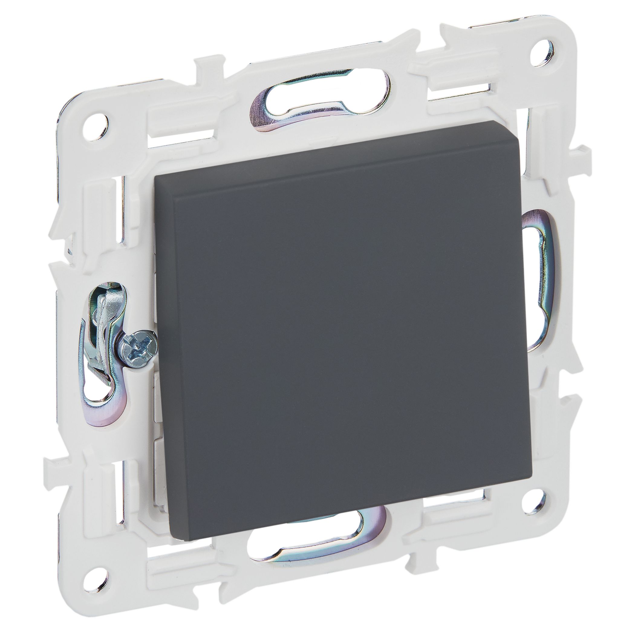 Изображение товара IEK SKANDY графит выключатель 1-клавишный SK-03G