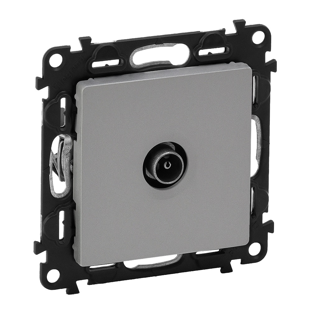 Изображение товара Legrand Valena LIFE DIY Алюм Розетка TV "звезда" 0-2400 МГц..