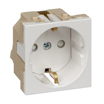 Изображение товара Розетка Systemе Electric W45 (2 модуля) скрытая установка 250В 16А белая