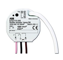 Изображение товара ABB 6152/11 U-500 Жалюзи активатор, 220В, 1-канальный, скрытый монтаж Изображение товара ABB 6152/11 U-500 Жалюзи активатор, 220В, 1-канальный, скрытый монтаж