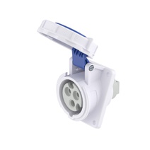 Изображение товара DKC Розетка панельная с наклоном PAS IP67 16А 2P+E 230В