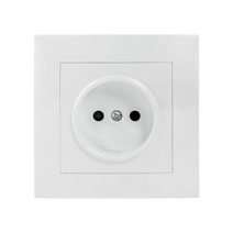 Изображение товара EKF PROxima Валенсия розетка 1-местная б/з 10А белая с защ. штор..