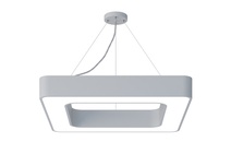 Изображение товара ЭРА Светильник LED Geometria SPO-161-W-40K-060 Quadro 60Вт 4000К 5500Лм IP40 600*600*80 белый подвесной