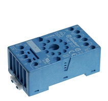 Изображение товара Finder Розетка с винтовыми клеммами (с зажимной клетью) для реле 60.13, синий