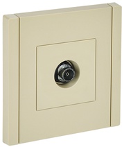 Изображение товара IEK FORTE&PIANO Ваниль Розетка TV оконечная FP428 Изображение товара IEK FORTE&PIANO Ваниль Розетка TV оконечная FP428