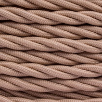 Изображение товара BIRONI Капучино матовый Витой провод 3*1,5 10м