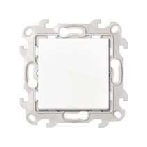 Изображение товара Simon 24 Белый Одноклавишный кнопочный выключатель