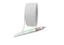Изображение товара ЭРА Кабель коаксиальный SAT 703 B, 75 Ом, Cu/(оплётка Cu 75%), PVC, цвет белый, бухта 100 м (4/96)