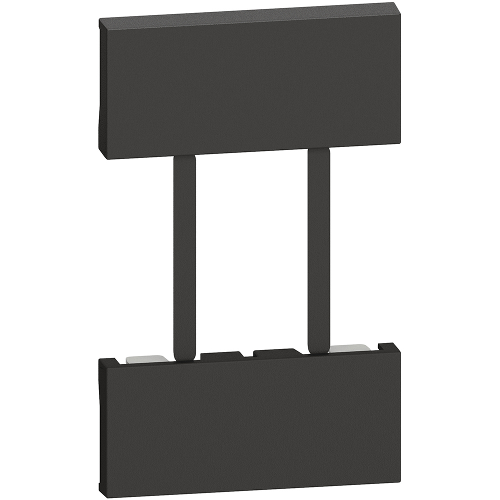 Изображение товара BT Living now Черный Лицевая панель для установки терморегулятора, 2 мод.