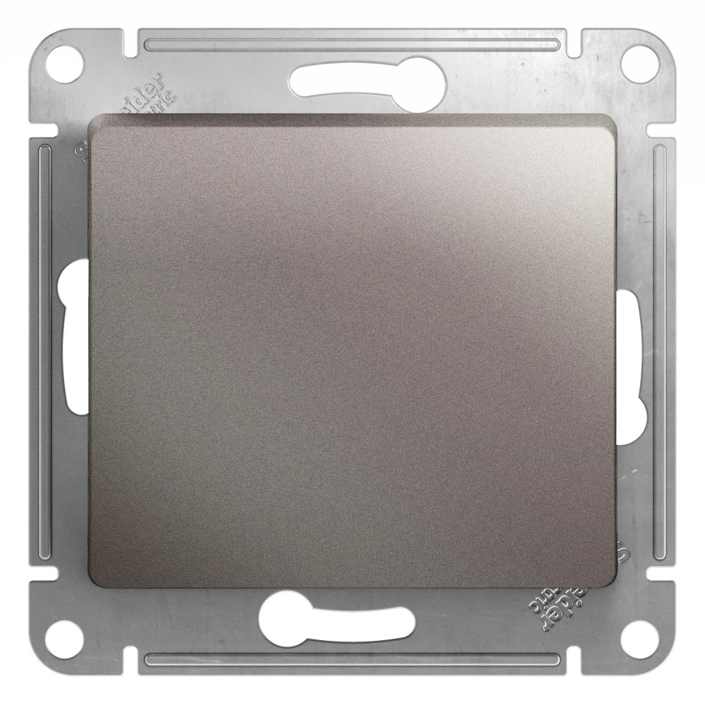 Изображение товара Systeme Electric Glossa Платина Выключатель 1-клавишный, сх.1, 10AX