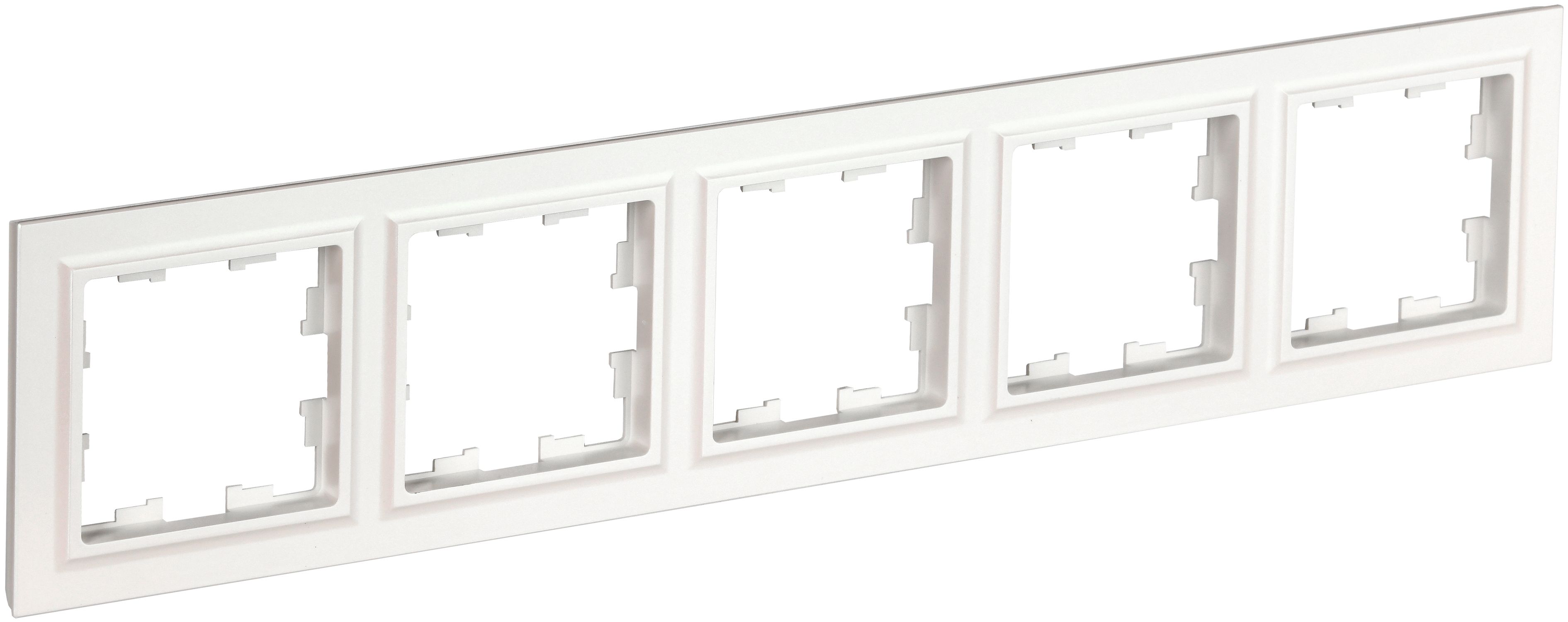Изображение товара IEK BRITE BASE Белый Рамка 5-м РУ-5-БрБ