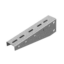 Изображение товара OSTEC Консоль подвеса для средних нагрузок для профиля 30х50, база 200, толщ. 1,5 мм, Сендзимир цинк