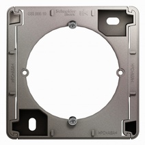 Изображение товара Systeme Electric Glossa Платина Коробка для наружного монтажа