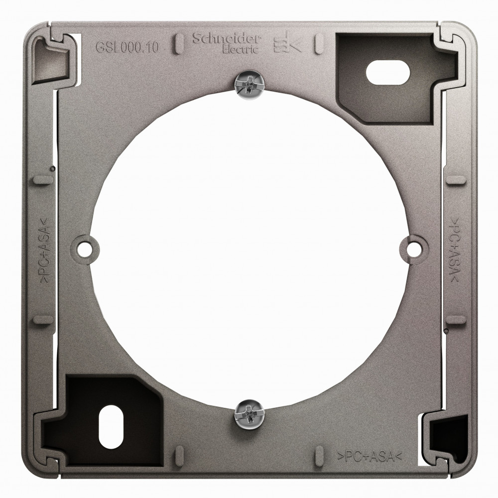 Изображение товара Коробка для наружного монтажа Glossa Systeme Electric Платина