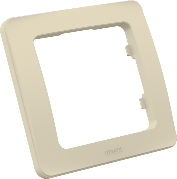 Изображение товара Р401-01 рамка для розеток 2 модуля слоновая кость