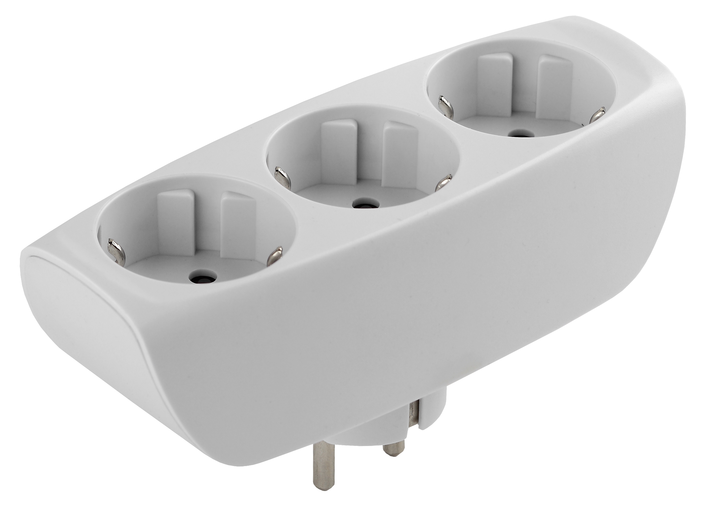 Изображение товара ЭРА Разветвитель электрический SP-3e-W на 3 розетки c заземлением со шторками 16А белый