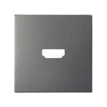 Изображение товара Simon S82 Concept Матовый титан, Накладка для розетки HDMI