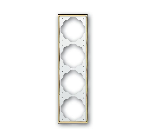 Изображение товара ABB BJE Impuls Золото Рамка 4-ая