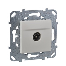 Изображение товара Schneider Electric Unica Бежевый Розетка TV оконечная