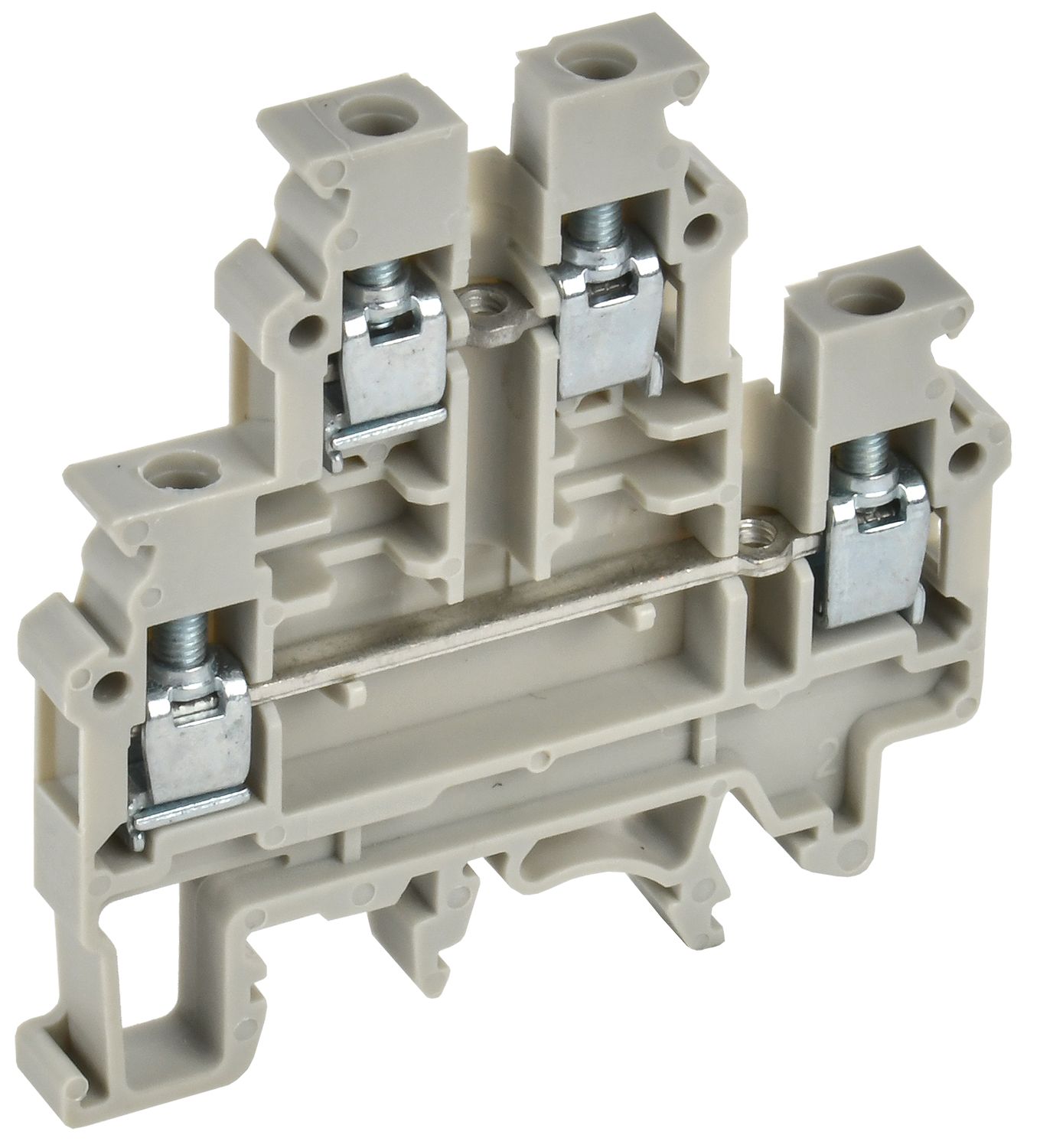 Изображение товара IEK Колодка клеммная CTS-ML 2 ур. 4мм2 серая