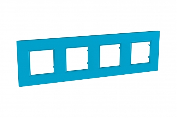 Изображение товара Schneider Electric Unica Quadro Голубика Рамка 4-ая