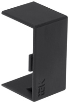 Изображение товара IEK ELECOR Соединитель на стык КМС 15х10 черный (4шт/компл)