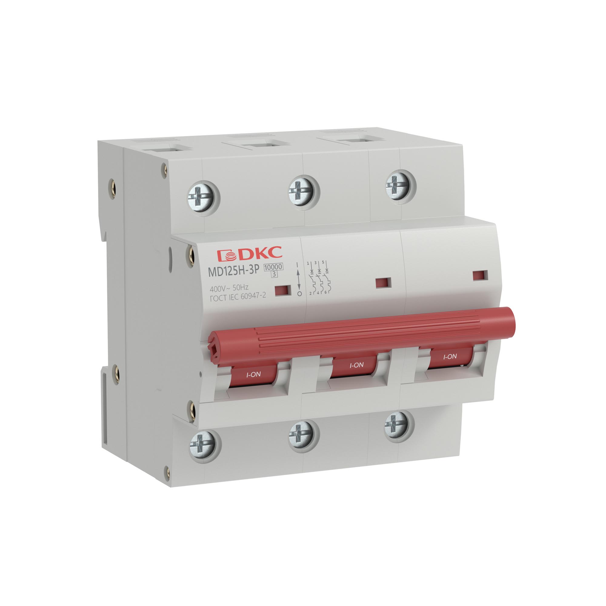 Изображение товара MD125H 3PC125 YON max модульный автоматический выключатель 125 А 3 полюса