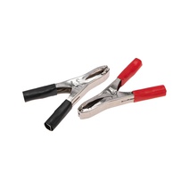 Изображение товара Зажим "крокодил" 50А 98мм PROCONNECT Индивидуальная упаковка 2шт Rexant.