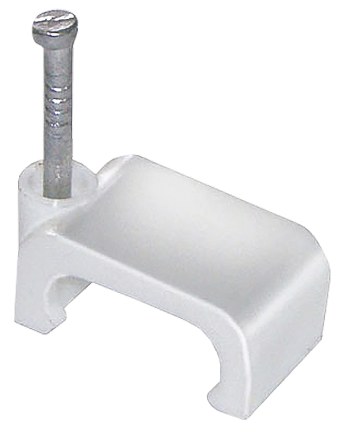 Изображение товара IEK Скоба 14мм плоская пластиковая (100шт)