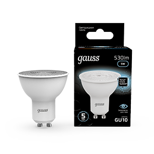 Изображение товара Gauss Лампа MR16 5W 530lm 4100K GU10 LED