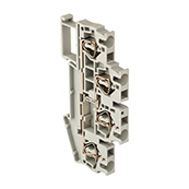 Изображение товара EKF PROxima Колодка клеммная пружинная двойная JXB-ST-2.5 24А серая.