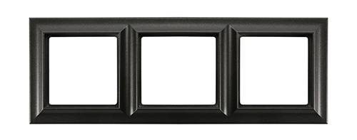 Изображение товара JUNG EcoProfi Standart Черный матовый Рамка 3-ая