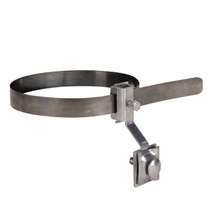 Изображение товара EKF PROxima Держатель для труб универсальный D=(0-160) мм CZ, полоса нерж. сталь.