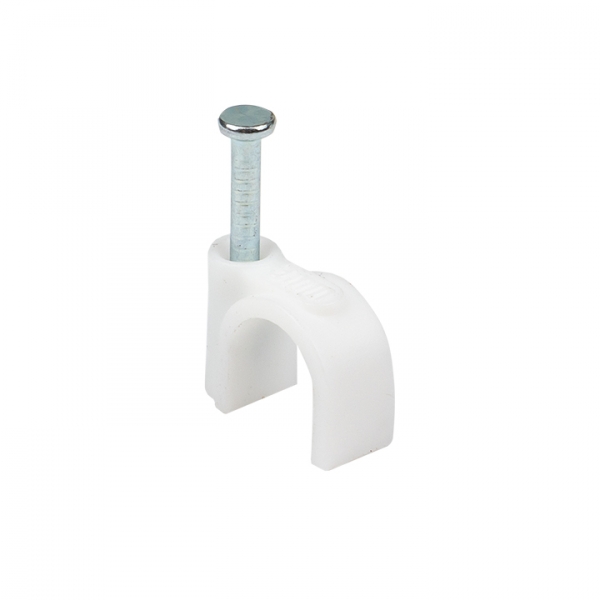 Изображение товара Скоба крепежная EKF PROxima 9 мм круглая (1 упак) с гвоздем