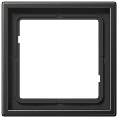 Изображение товара JUNG LS 990 Антрацит (лакир. алюминий) Рамка 1-ая