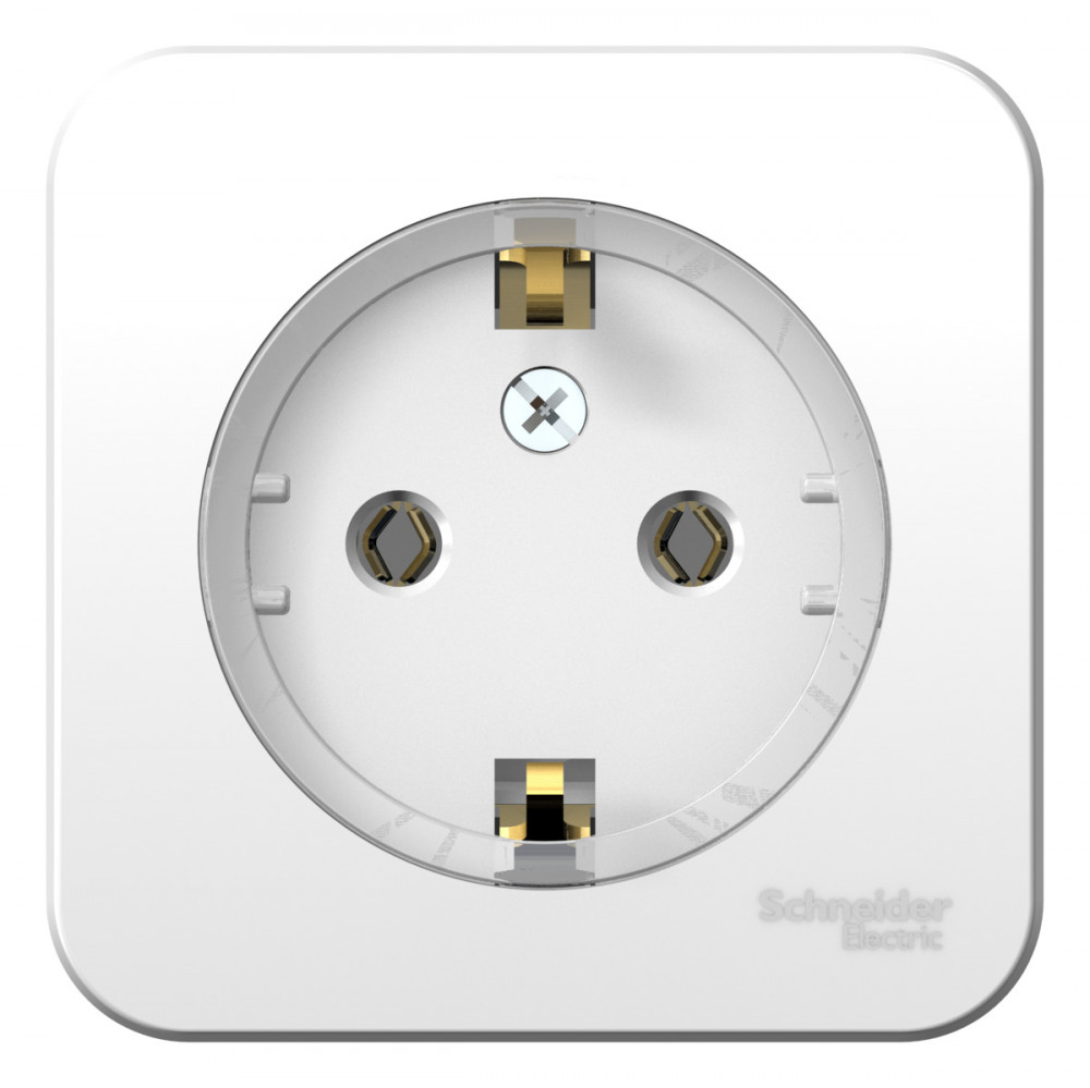 Изображение товара Розетка Blanca Systeme Electric открытой установки с заземлением 250В 16A