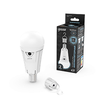 Изображение товара Gauss Лампа A80 12W 900lm 4100K Е27 авар. с Li-Ion аккумулятором LED
