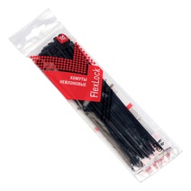 Изображение товара EKF PROxima Хомут P6.6 стандартный (ч), 3.6x200 (50шт) FlexLock. Изображение товара EKF PROxima Хомут P6.6 стандартный (ч), 3.6x200 (50шт) FlexLock.