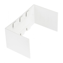 Изображение товара EKF PROxima Соединитель (100х40) (2 шт) Plast Белый.