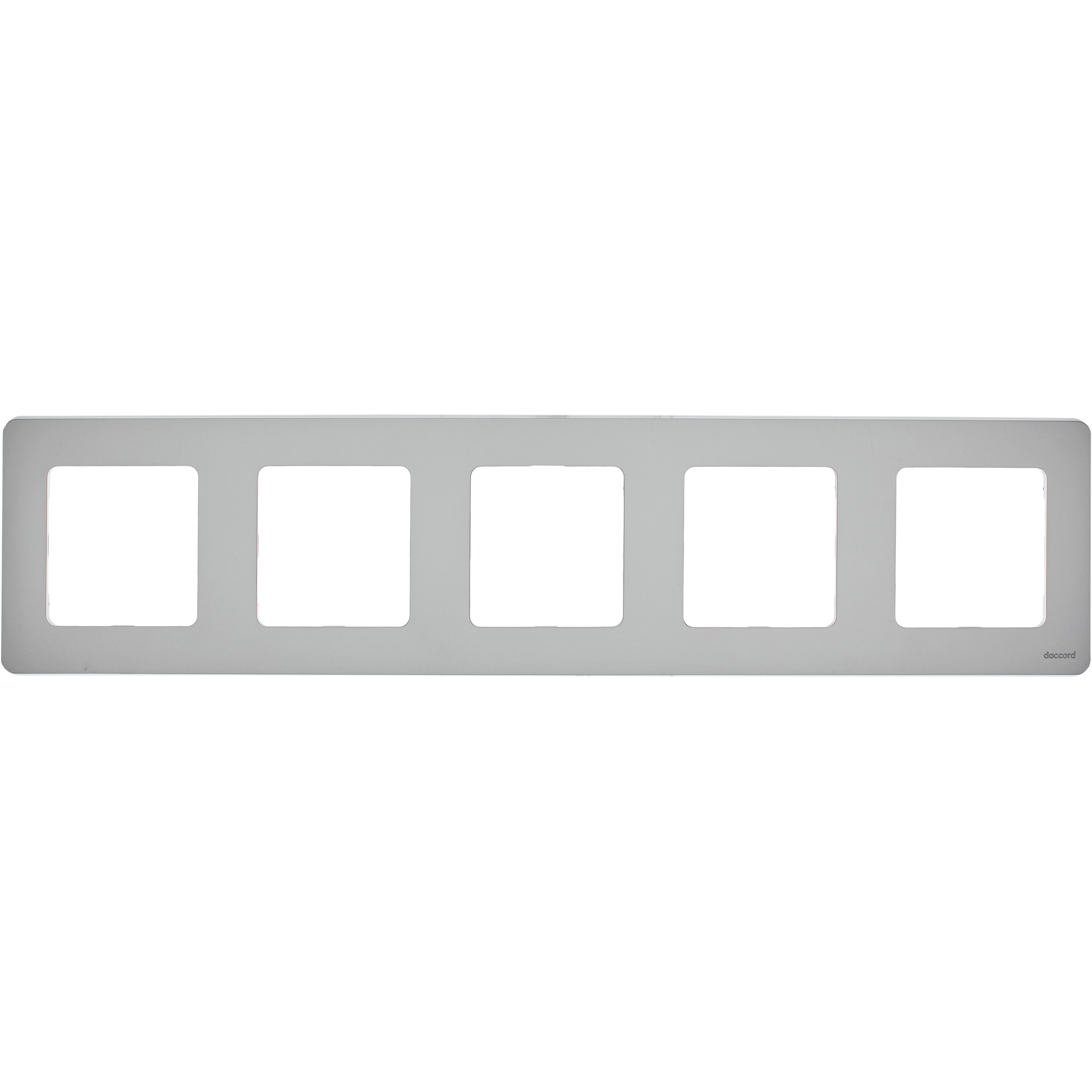 Изображение товара Legrand/Daccord INSPIRIA Алюминий Рамка - 5 постов.