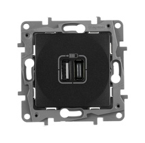 Изображение товара Legrand Etika Антрацит Зарядка USB A-C
