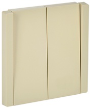 Изображение товара IEK FORTE&PIANO Ваниль Выключатель 2-кл проходной 10А FP407