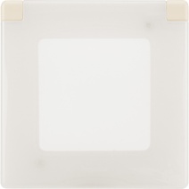 Изображение товара Legrand/Daccord INSPIRIA Слоновая кость Рамка с защитной крышкой IP 44.