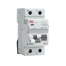Изображение товара EKF Averes DVA-6 Диф. Автомат (B) 1P+N 40А/30мА тип АС 6кА.