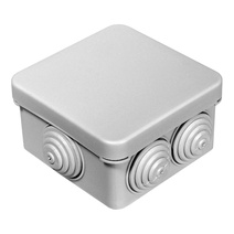 Изображение товара Промрукав  Коробка распределительная 40-0200 для о/п безгалогенная (HF) 70х70х40 (132шт/кор)