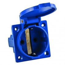 Изображение товара EKF PROxima Розетка панельная скрытая 2Р+PE 16A 220В IP44