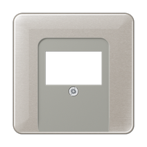 Изображение товара JUNG CD 500/CD plus Платина Крышка для ТАЕ-розетки, моно/стерео-аудиорозетки